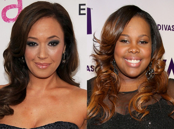 Leah Remini, Amber Riley Leah Remini, Amber Riley
